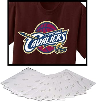 USCutter Paropy Tshirt Transfer Paper for Inkjet Printers, Dark Colored, 8.5" x 11" 50 Sheets