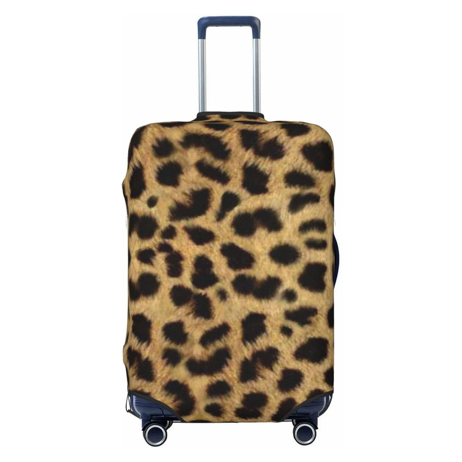 Westch Leopard Animal Print Suitcase Cover Â€“ Luggage Protector And Skin Â€“ Durable, Adjustable, And Scratchproof Baggage Shield Â€“ An Essential Travel Gear For Frequent Flyers
