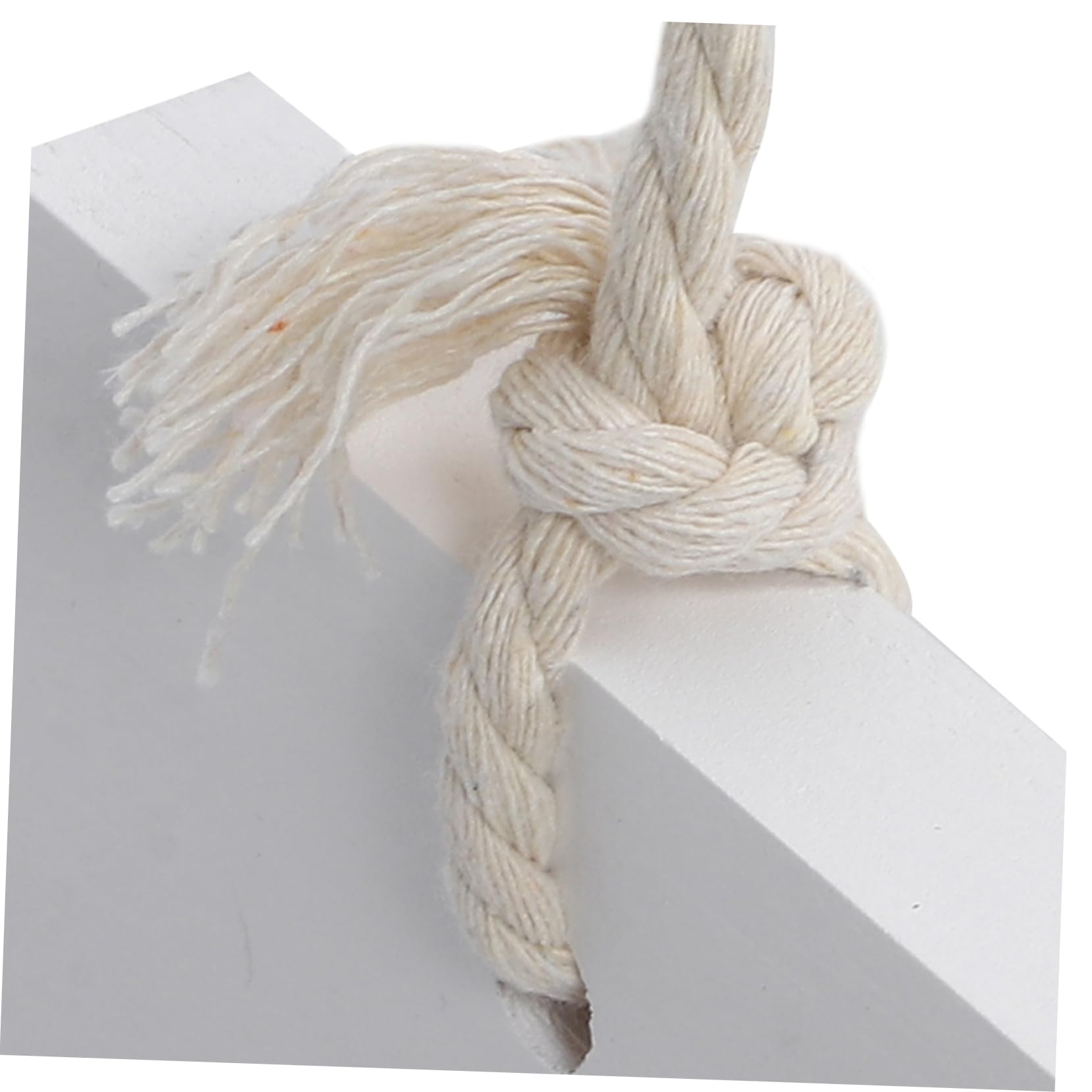 Columpio de Madera para Recién Nacido, Accesorio Fotográfico Blanco