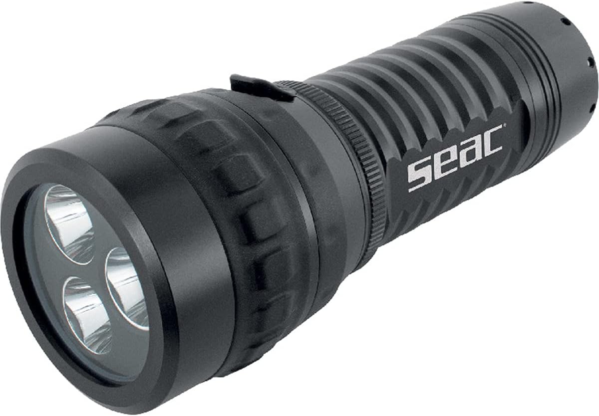 SEAC SZ 5000, 3 LEDs Underwater Light, 4200 Lumens, Black, one Size