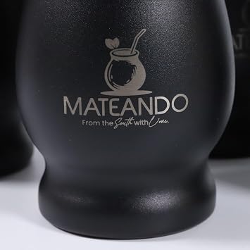 Stainless Steel Yerba Mate Cup Set with Bombilla Beginner-Friendly Mate Starter Cup, Easy to Clean, Modern Design for Everyday Use