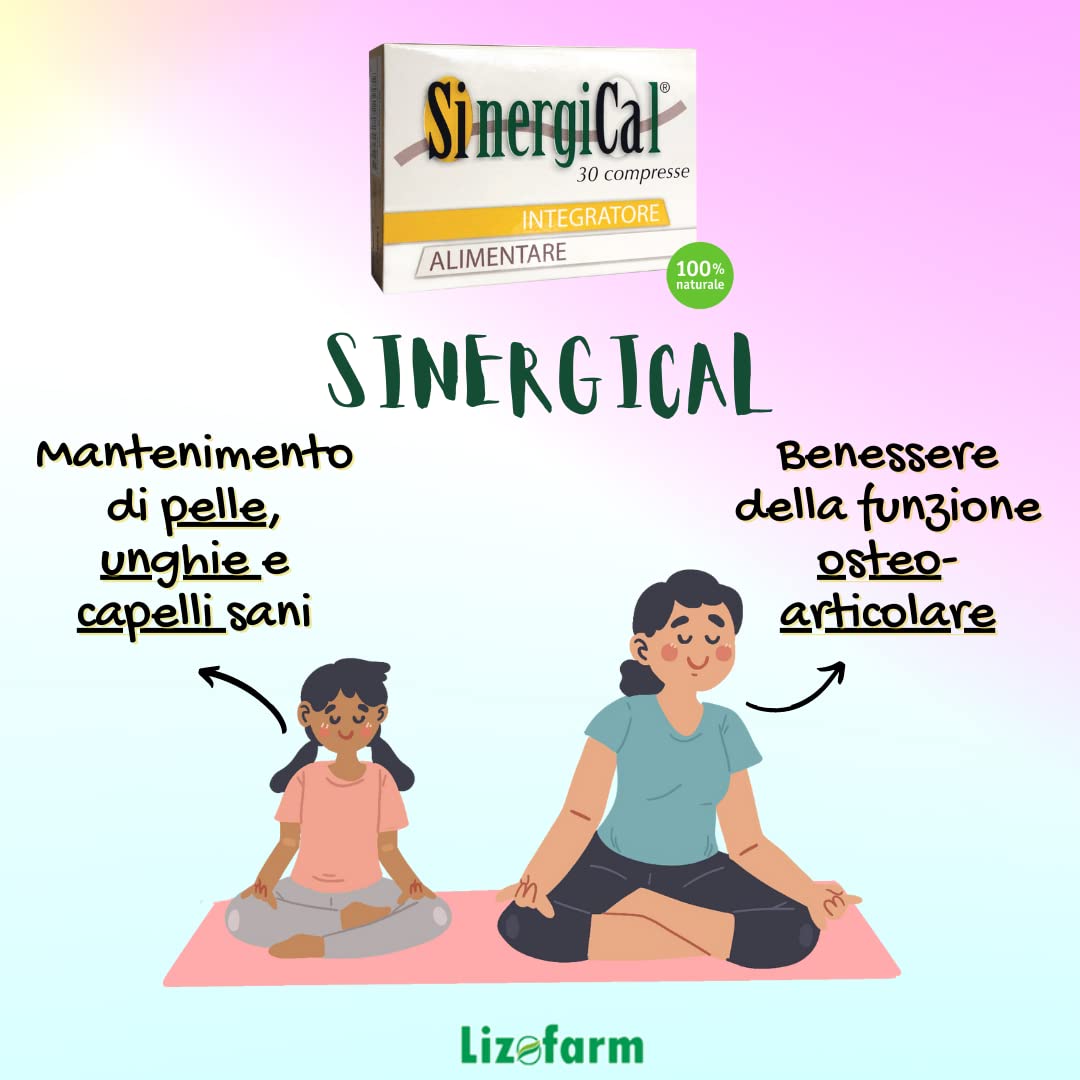 Sinergical - a base di Silicio organico e calcio per il benessere di ossa e articolazioni