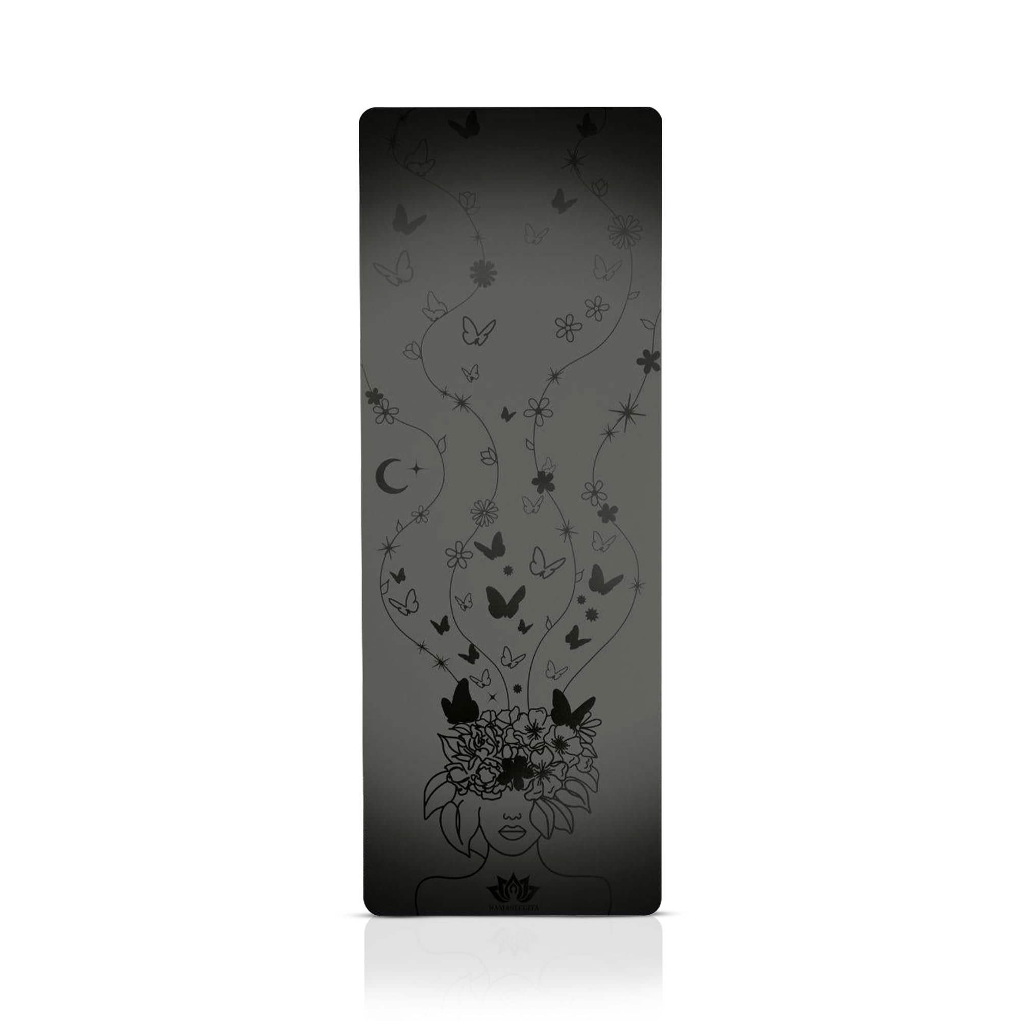 Esterilla ‘Mente Llena de Sueños’ – Yoga Mat Antideslizante Caucho Natural 4mm – Bolsa de Transporte Incluida