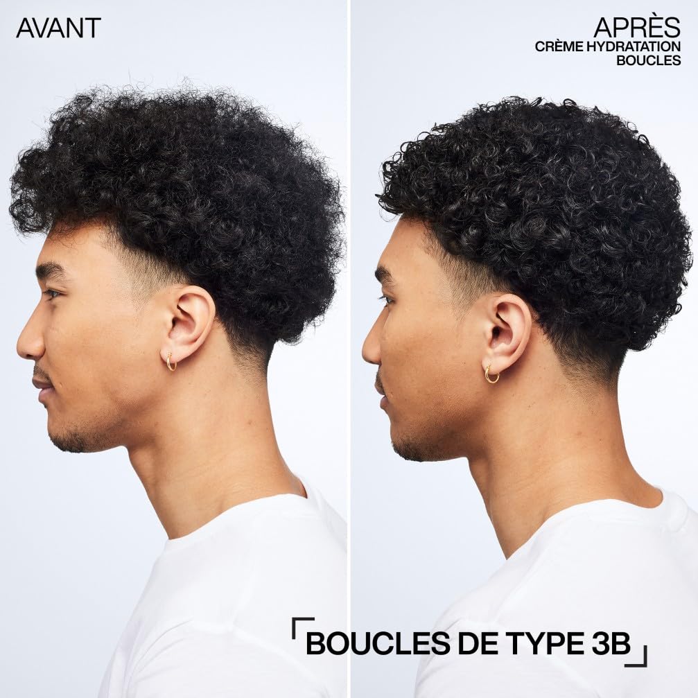 REDKEN - Crème Cheveux Bouclés Hybrid Curl Stylers - Hydrate & Définit les Boucles - Huile de Jojoba & Squalane - Cheveux Bouclés, Crépus ou Frisés - 200 ml