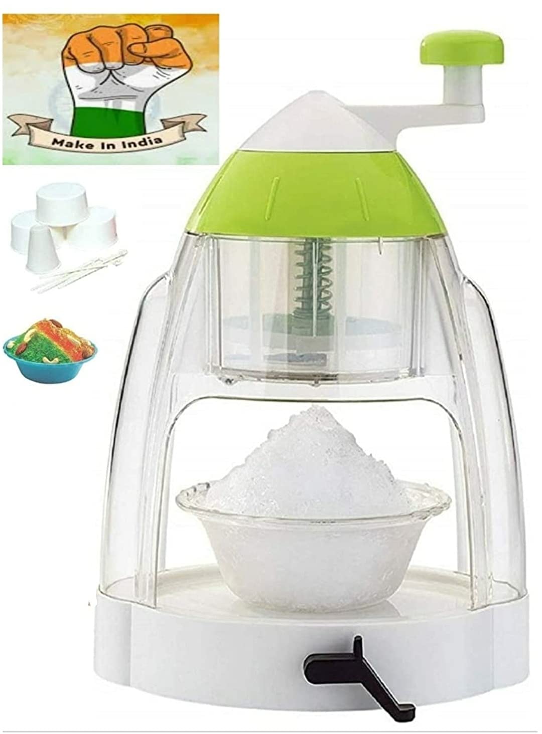 CRUMSIUM Chuski Maker; Chuski Maker Machine; baraf Gola Machine; Ice