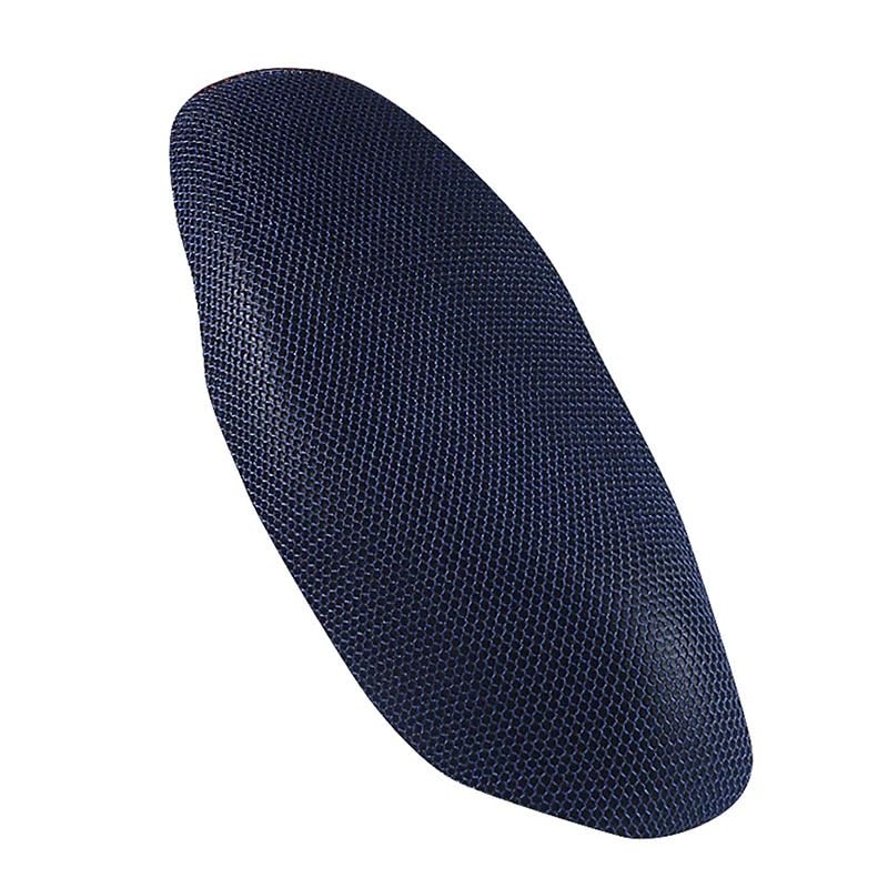 Cojín de malla transpirable para moto que elimina el calor del asiento