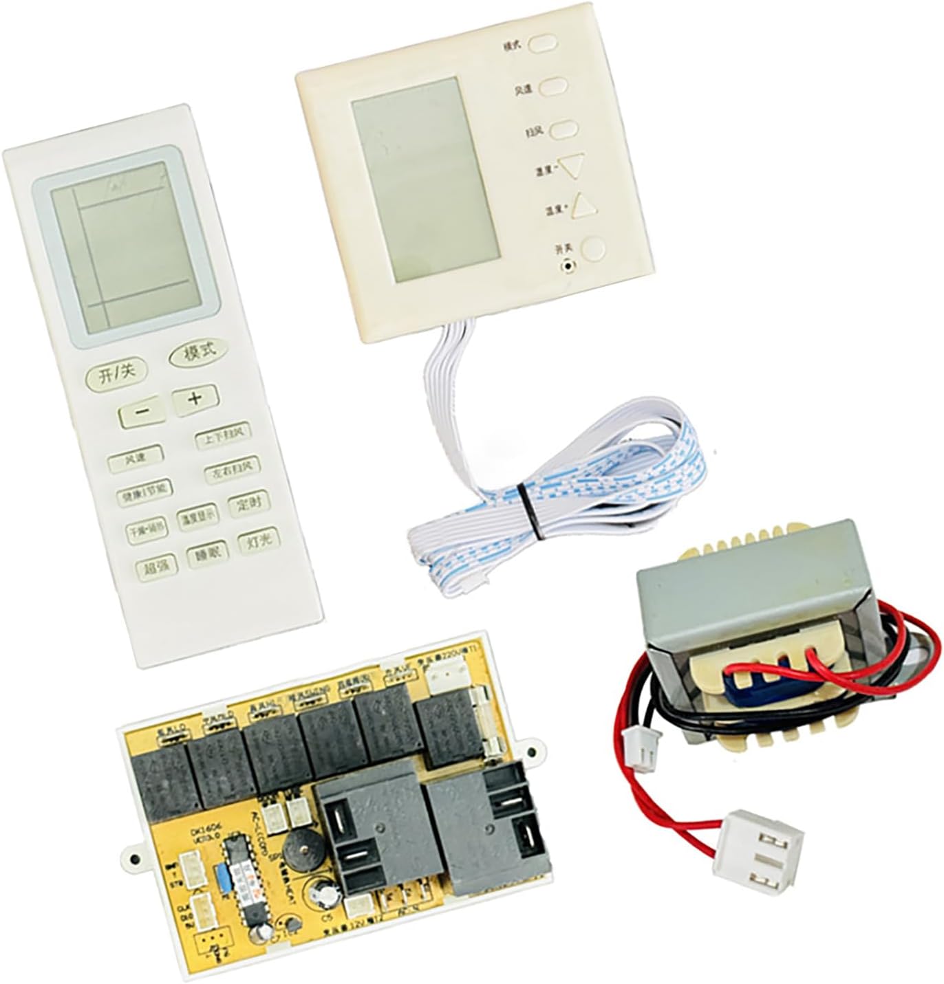 Air Conditioners Control Board Panel Air Conditioners Control Panel Set With Backlit LCD Display Accessories