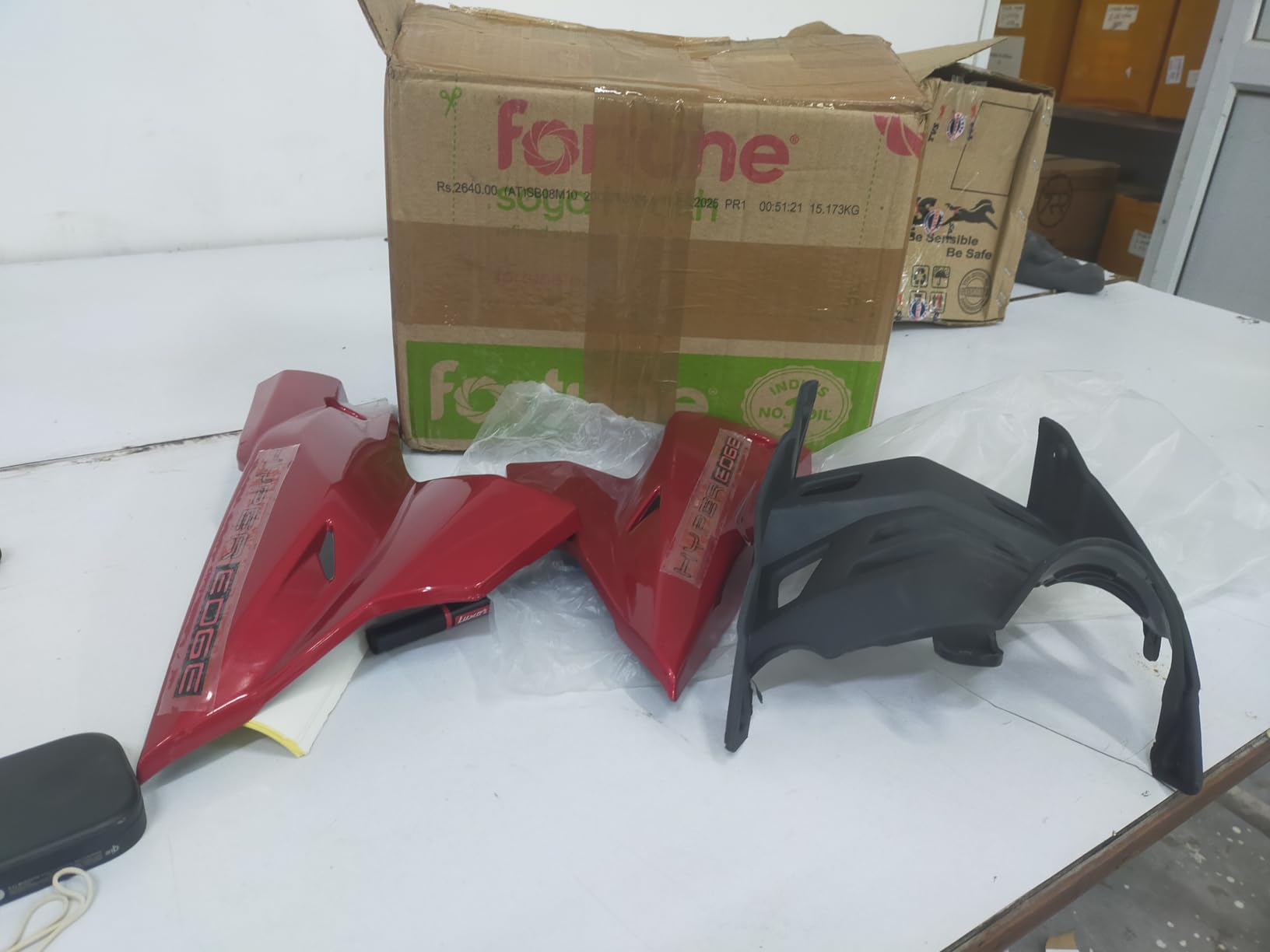Jai Shree BalaJi AUTO Parts TVS Apache Engine Guard Sports Red for ...