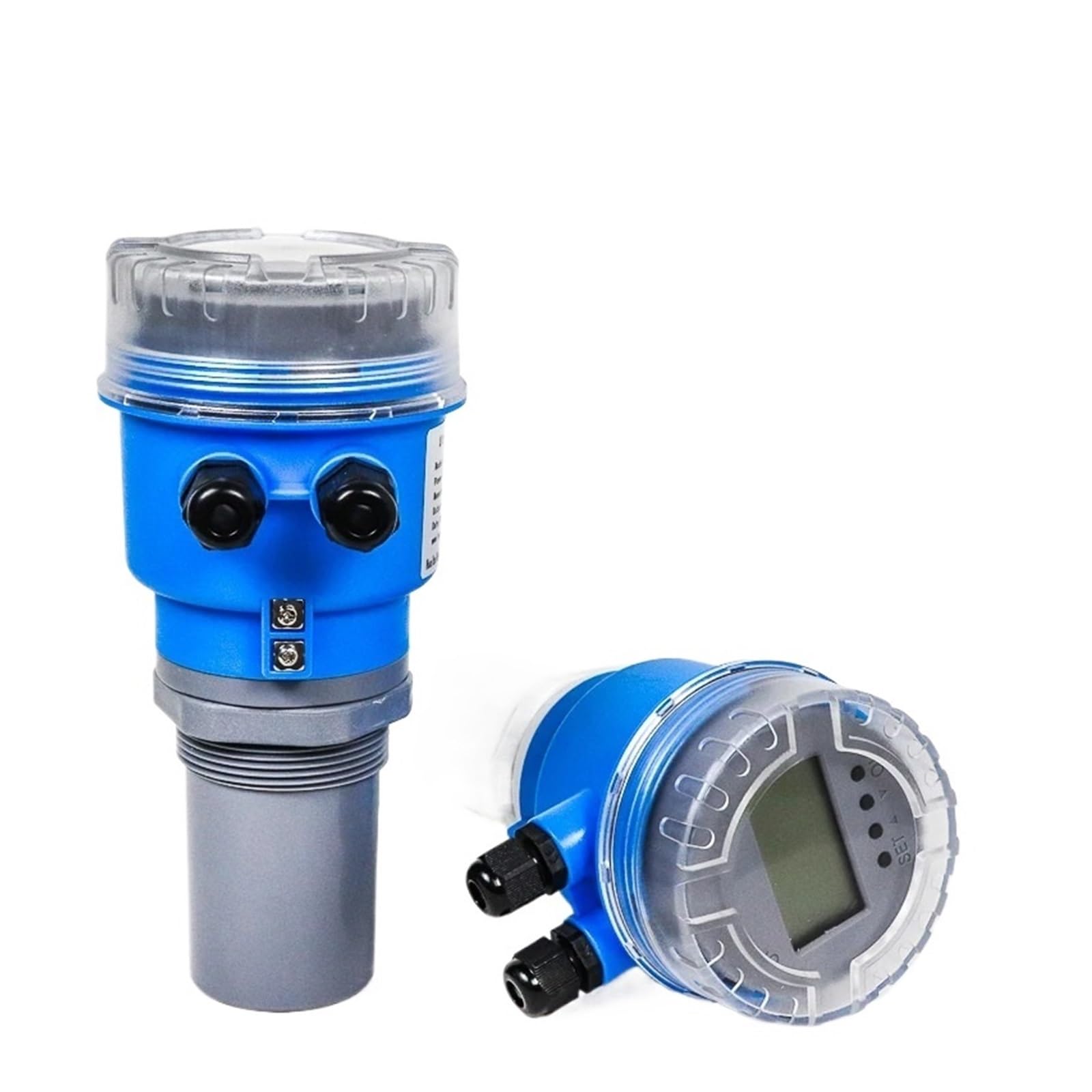 LDHJBNAC Ultrasonic Level Meter Tank Level Gauge Liquid Level Meter Water Level Measurement 4-20mA Relay Output(10m Range 4-20mA)