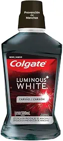 Enxaguante Bucal Colgate Luminous White Carvão 500ml