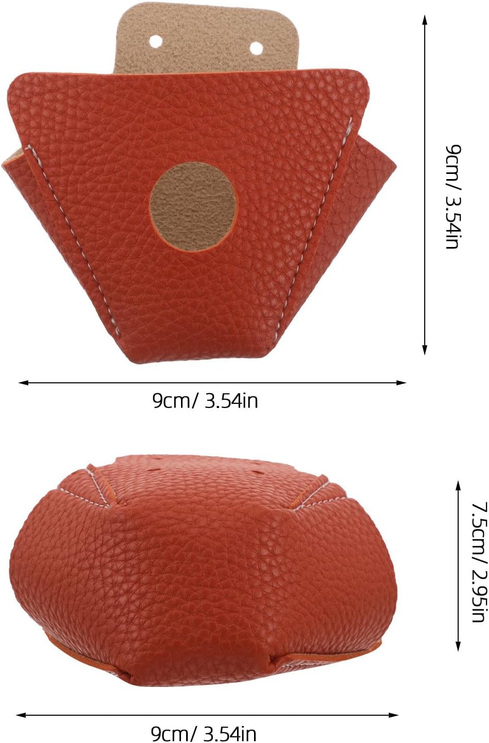 Hemoton Pu Roller Skate Toe Protectors Front Covers for Quad Roller Skates Anti-Slip Protective Gear in Orange for Men and Women