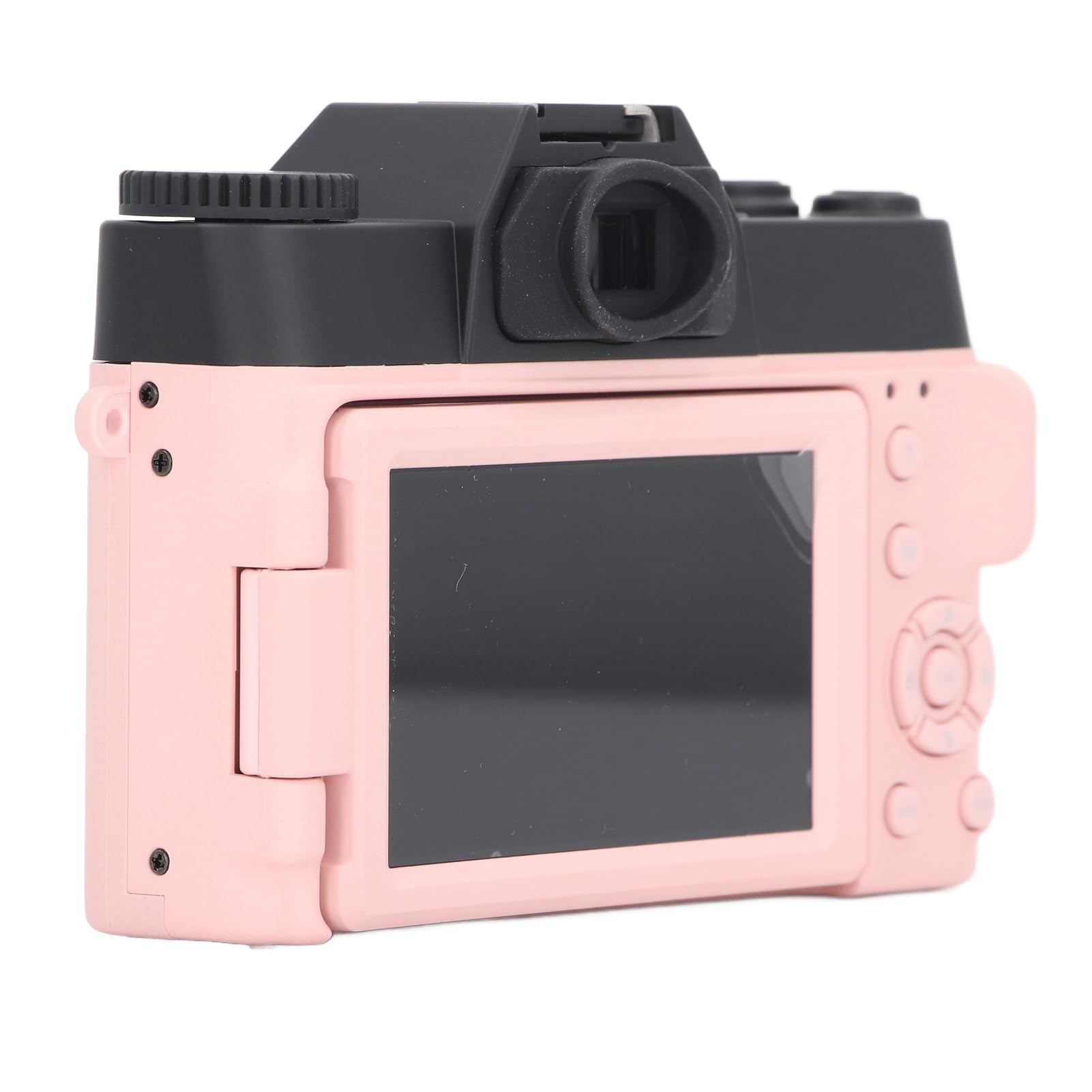 SIXRUN Fotocamera Digitale 4K Messa a Fuoco Automatica Fotocamera da 48 MP Zoom 16X WiFi Fotocamera da Viaggio con Schermo Ribaltabile da 180 Gradi ()