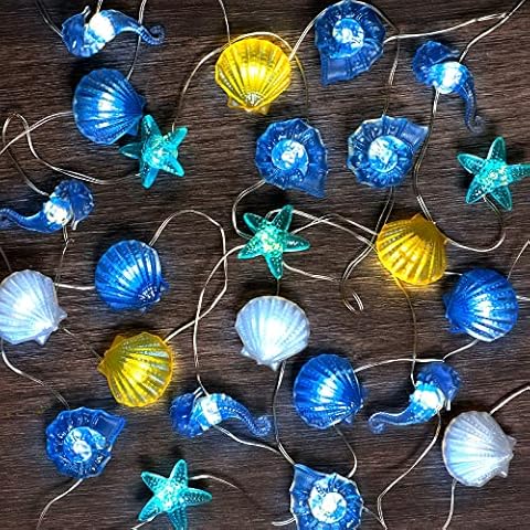 Xuhal Ocean Beach Nautical String Lights Cover