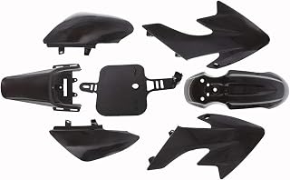 Plastic Mudguard Kit set Black Replacement for Honda XR50 CRF50 SDG SSR 107cc 125cc Dirt Pit Bike