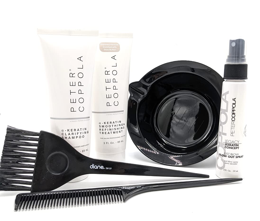 Peter Coppola Keratin Hair Treatment Kit At Home Keratin Treatment