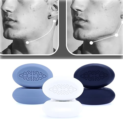 Ejercitador de mandíbula, ejercitador de mandíbula, cuello y cara para hombres, moldeador de cara y removedor de doble barbilla, pierde grasa