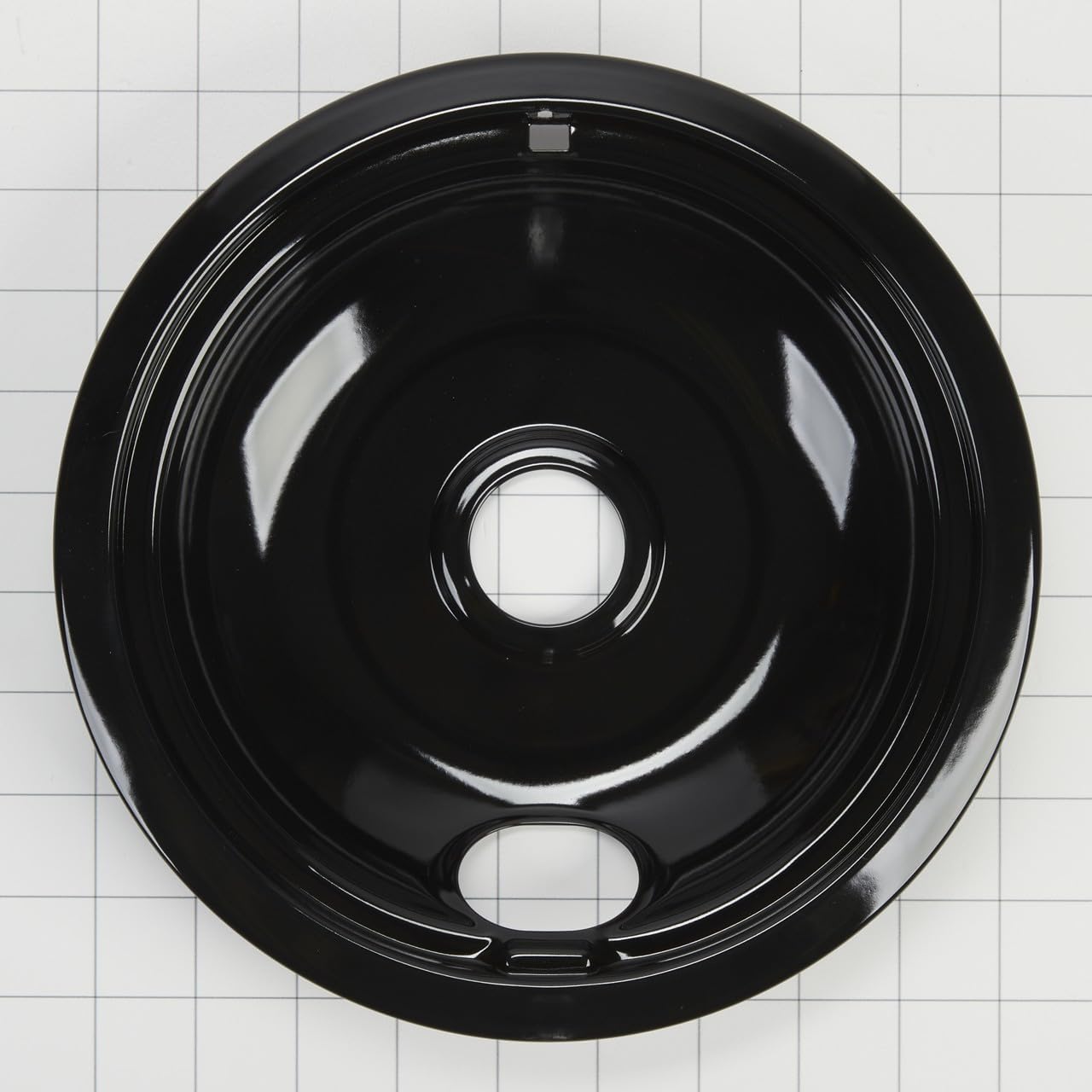Whirlpool W10288051 Genuine OEM Burner Drip Bowls For Ranges, Black – Replaces 874987, 4396070, 4396072, AH2377787, EA2377787, PS2377787