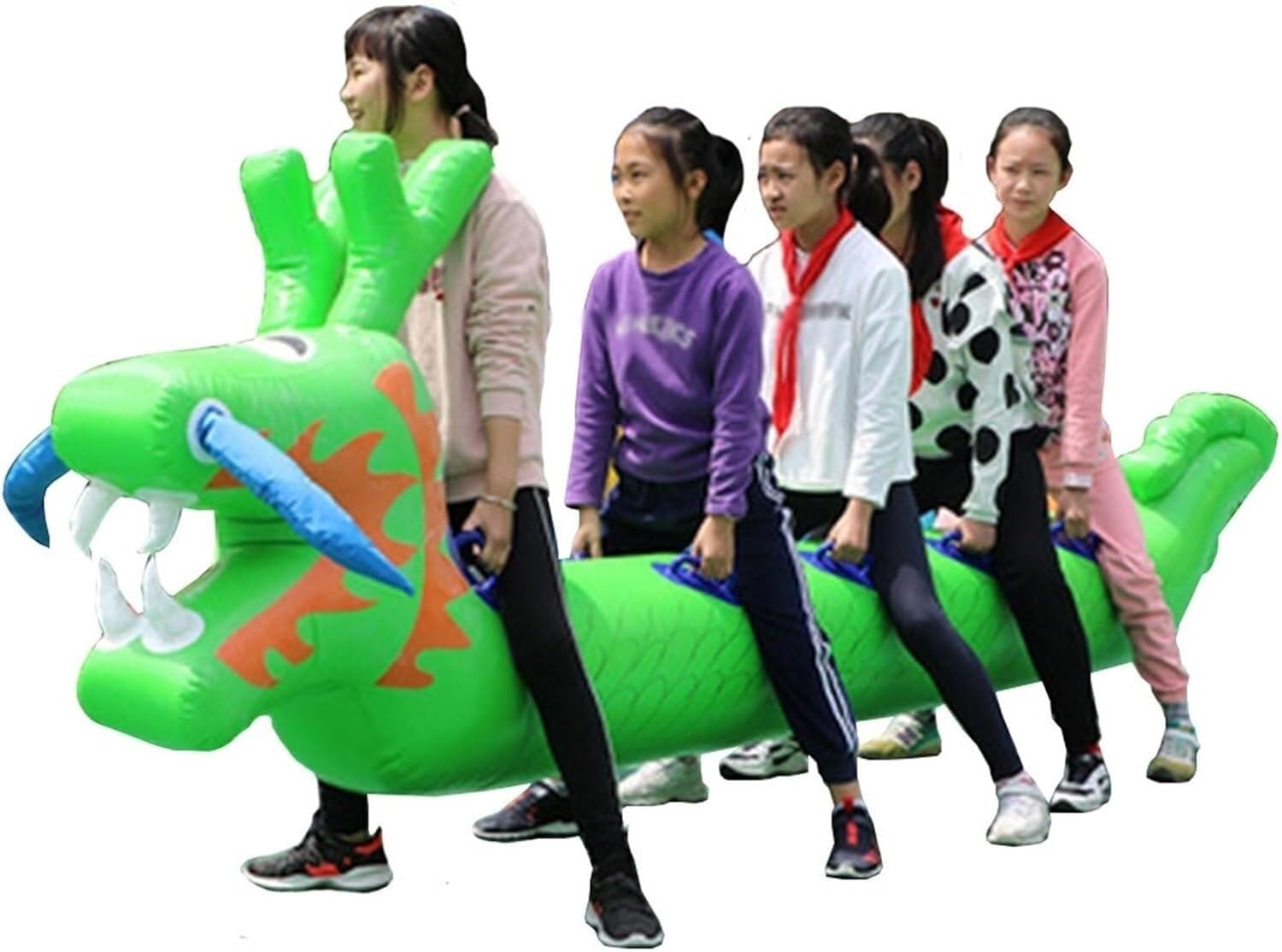 ELzEy Juego Inflable for césped: Juguete Deportivo for Fiestas de Carnaval al Aire Libre y diversión multijugador.(8 Seats)