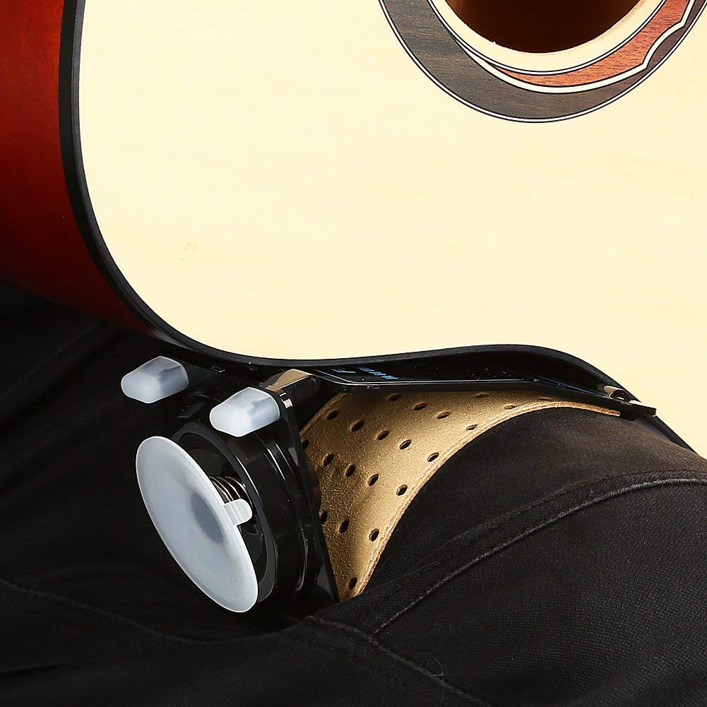 Supporto per Chitarra, Regolabile in Altezza e Profondità, Supporto per Poggiapiedi, Design Semplice e Pratico, per Musicisti, Studenti, Famiglie e Uso in Studio, Casa o Sviluppo Musicale