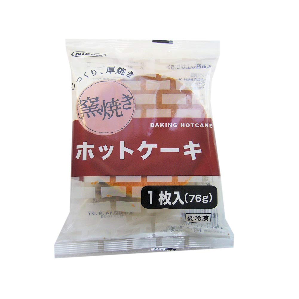 Amazon.co.jp: 日本製粉 窯焼きホットケーキ 76g【冷凍】 : 食品・飲料