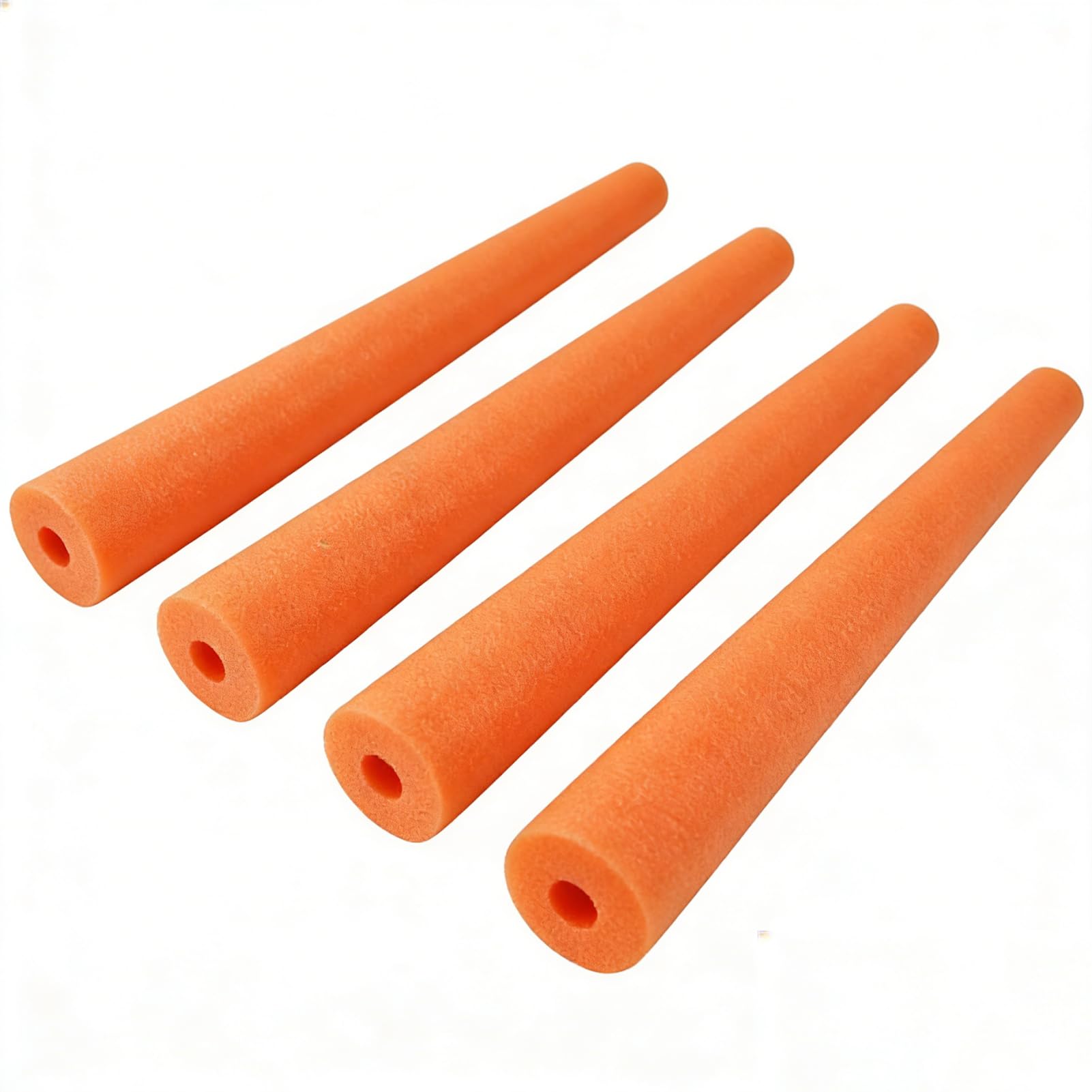 Pool Noodles, 4PCS Hollow Foam Swimming Noodles, Flexible Floating Swimming Pool Noodle Foam Sticks for Kids Adults, Soft Float Aid Woggle Training Swim Noodle Foams Tube Exercise Water Toy