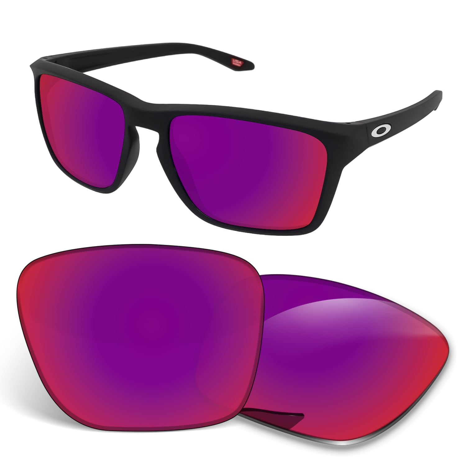 Lenti di ricambio da 1,5 mm compatibili con occhiali da sole Oakley Sylas XL OO9448 da 60 mm, antigraffio e resistenti agli urti