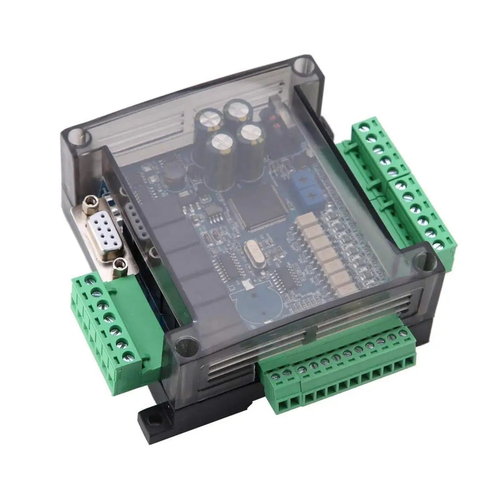 PLC PLC płytka sterująca SPS A93Z FX3U-14MR PLC, przemysłowa płyta sterująca, 8 wejść, 6 wyjść, programowalne sterowanie wyjściem przekaźnikowym, sterowanie PLC 24 V