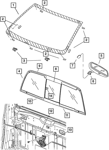 Miniatura 5 de Fit for Chevrolet Sonic 2012-2019 Front Driver Power Window Regulator Sedan 95903060 42339895 95391137 752-563 384136 Auto Parts Interior Accessories