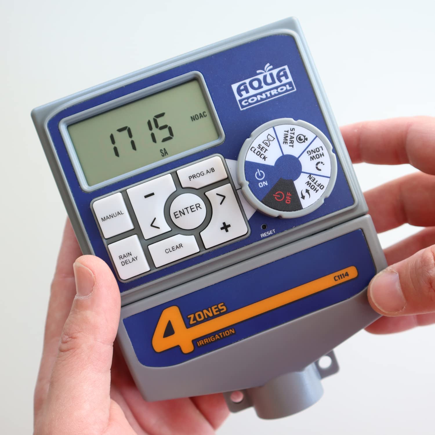 Programmateur d'Arrosage Automatique pour Jardin avec Écran LCD, 4 Zones