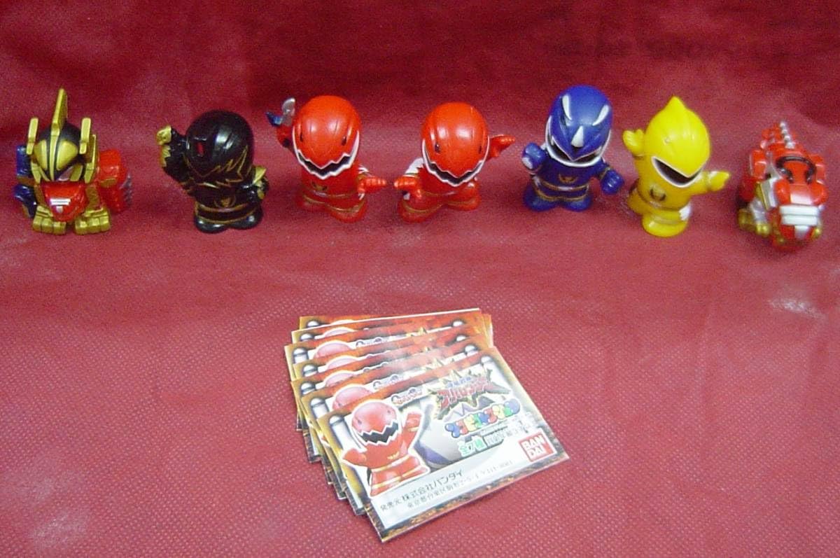 Amazon.co.jp: ソフビコレクション 爆竜戦隊 アバレンジャー 全7種