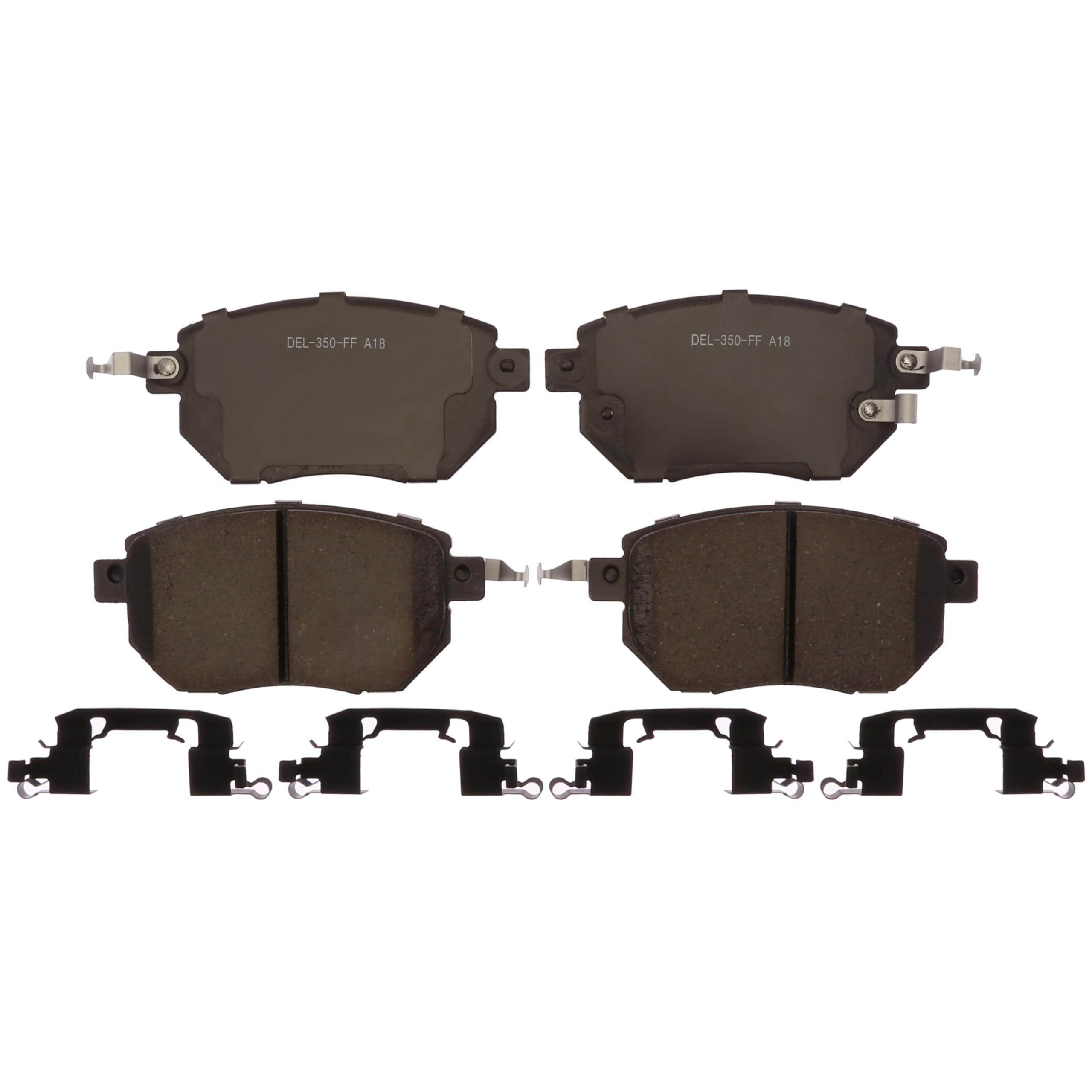 Acdelco Gold 17D969Ch Ceramic Front Disc Brake Pad Set