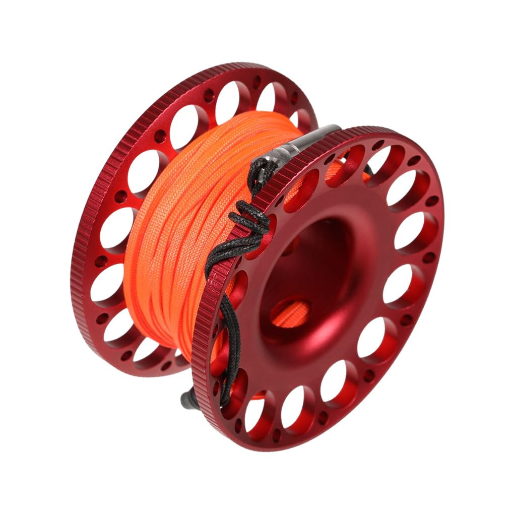 Dive Reel Bobina Professionale in Alluminio con moschettone