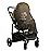 IntiMom Stroller Sun Shade - Universal UV Protection Cover for Strollers Sunshade with See Through, Clip-On Sun Blocker, Sun Shield for Baby, Breathable Adjustable Fit, Full Coverage, XL Black
