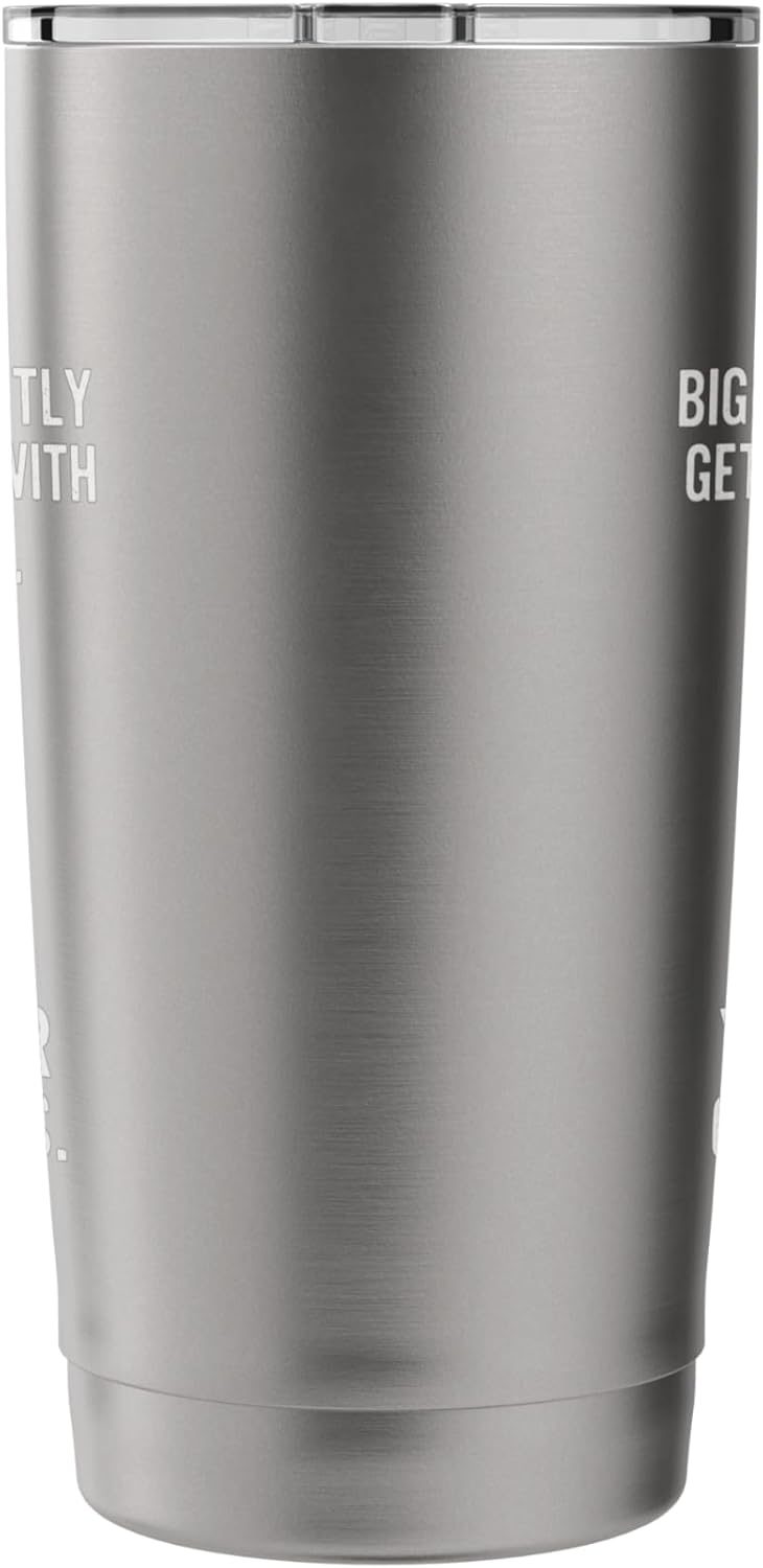 Funny Bigfoot Sasquatch Yeti, Cryptid Humor Stainless Steel Insulated Tumbler