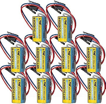 SHENYANG 10PCS A6BAT ER17330V PLC Battery Size 2/3A 3.6V Li-ion Battery US