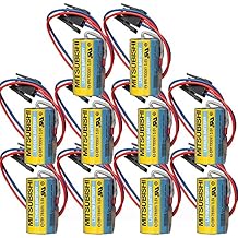 SHENYANG 10PCS A6BAT ER17330V PLC Battery Size 2/3A 3.6V Li-ion Battery US