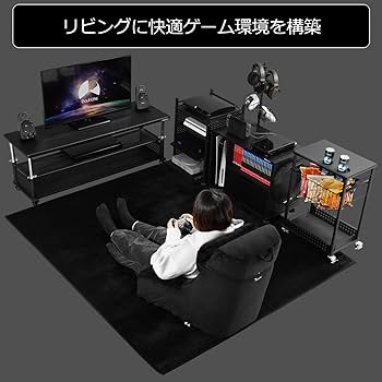 Bauhutte(バウヒュッテ) ゲーム機収納ラック コントローラー入れ付き Bauhutte(バウヒュッテ) ゲーム機収納ラック コントローラー入れ