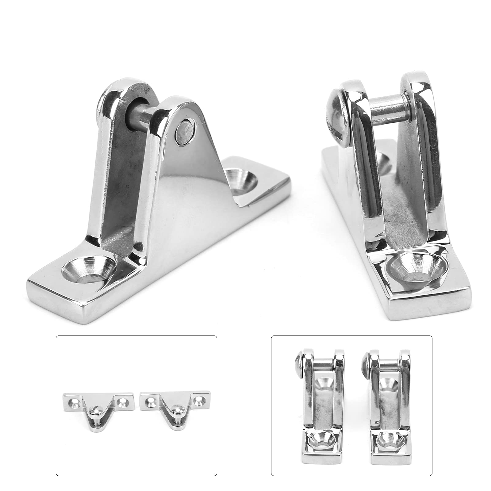 Cerniera Marina In Acciaio Inox 316 | 2 Pezzi Per Porte Barche | Anti Corrosione E Durevole - Foto 9