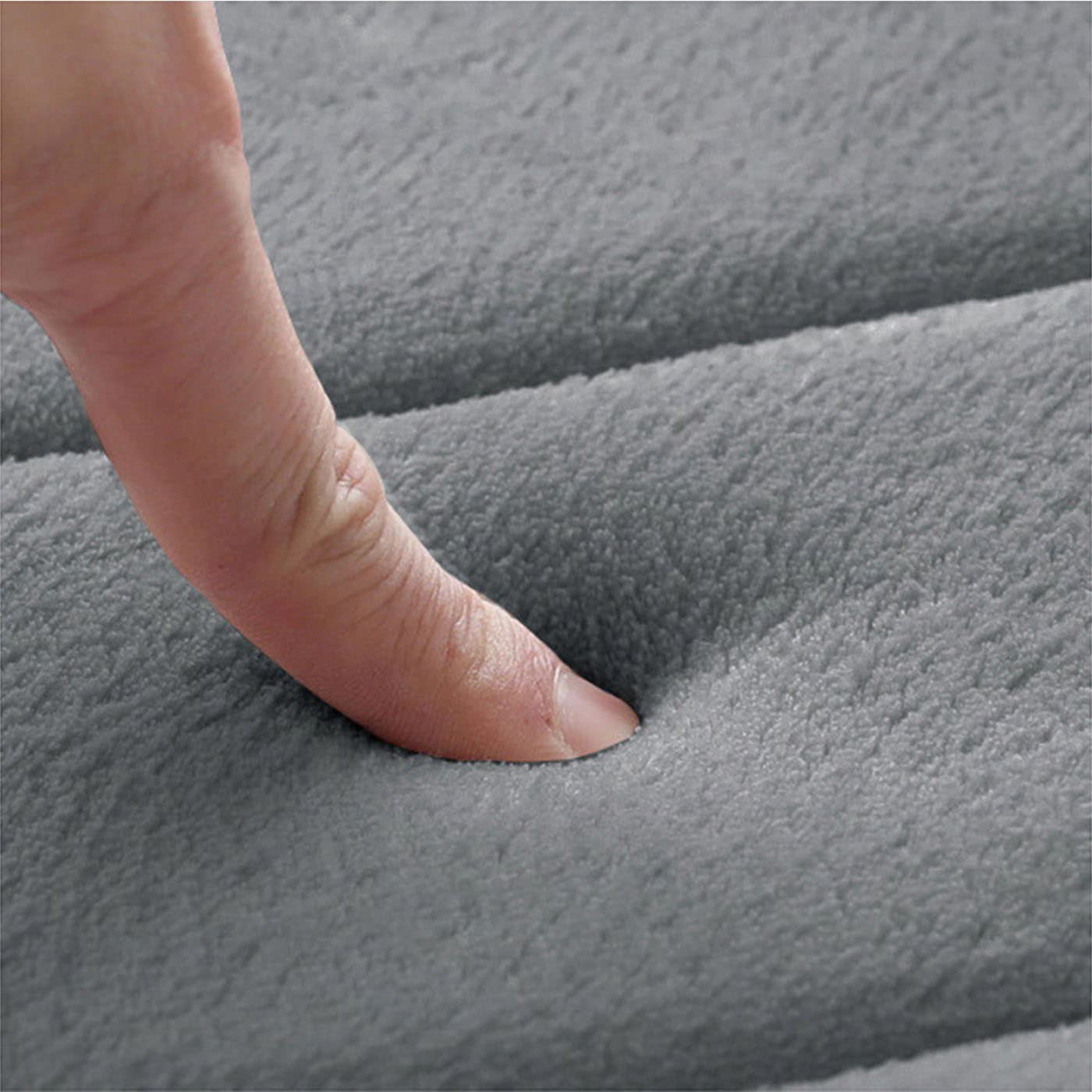 ZLZNX Memory Foam Badvorleger Super Weich Badteppiche rutschfest Badezimmerteppich Koralle Fleece Badematten für Badezimmer Küche,10,60X90cm