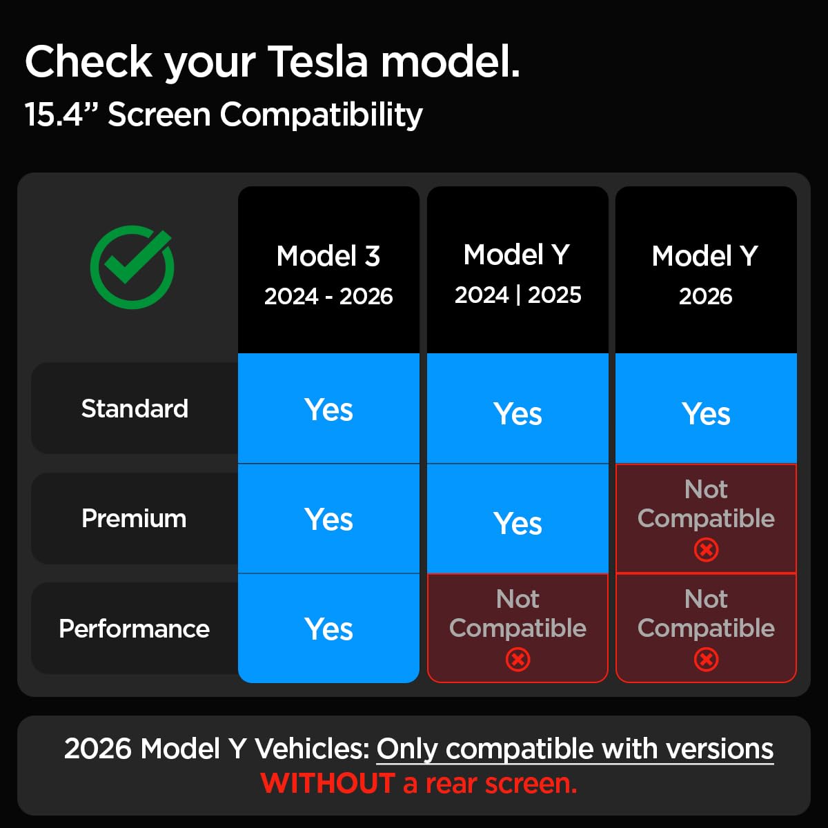 Spigen Tempered Glass Screen Protector [GlasTR EZ FIT] designed for Tesla Model 3(2024/2025), New Model Y (Juniper) 15.4" Dashboard Touchscreen - Matte/Anti Glare/Anti Finger Print