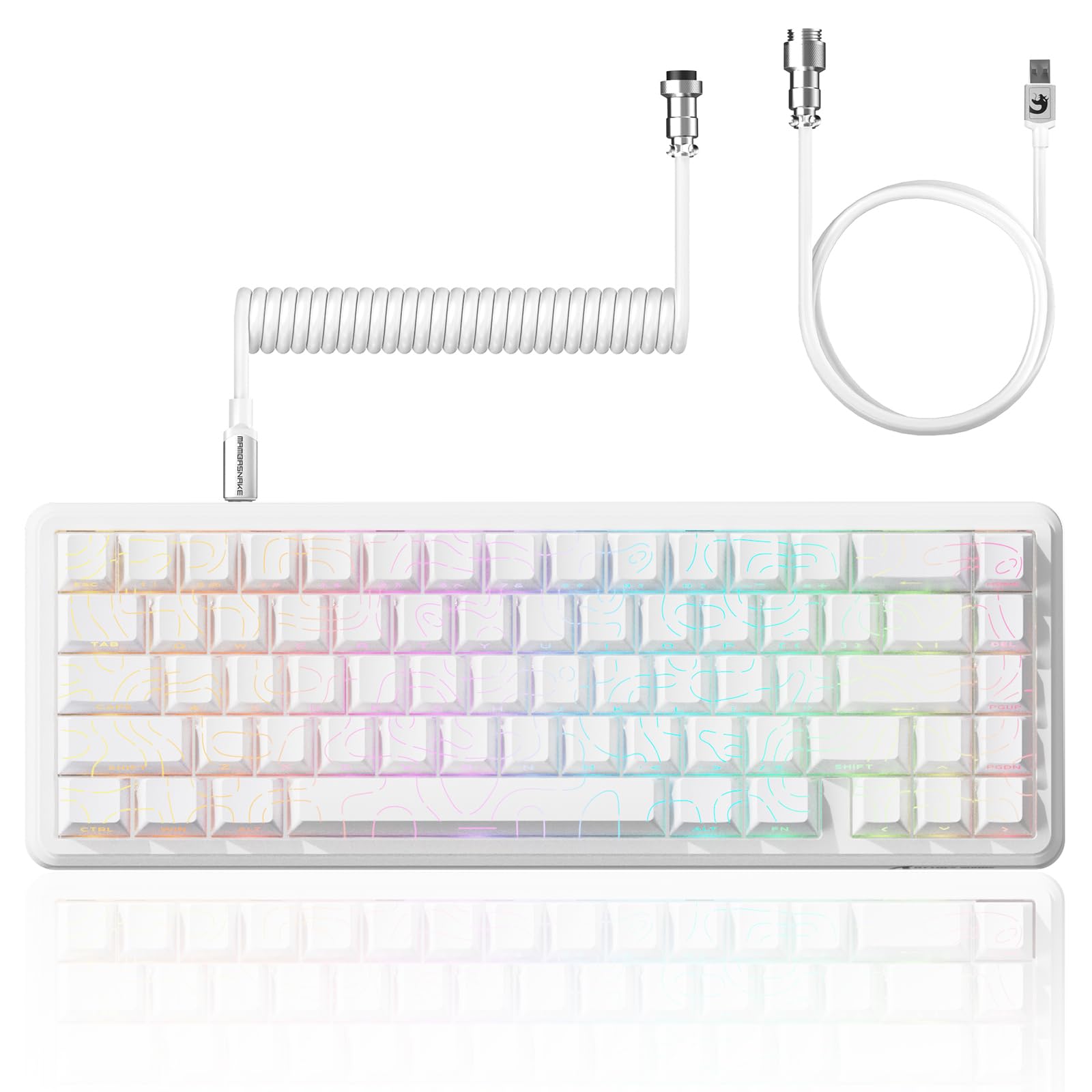 Amazon.com: ATTACK SHARK X65 HE 60% Wired Magnetic Keyboard with