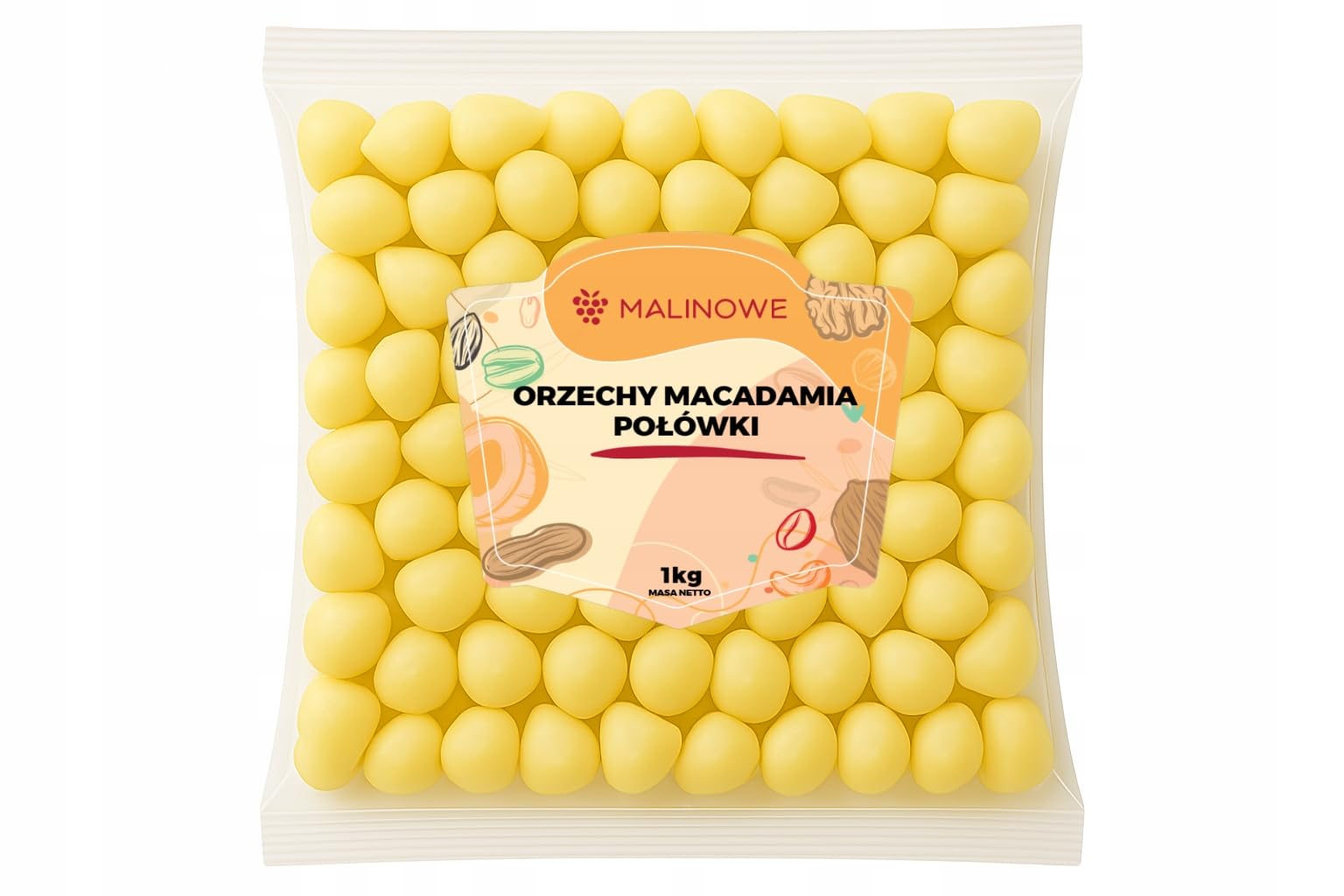 Malinowe MACADAMIANÜSSE 1kg Macadamia Nusse