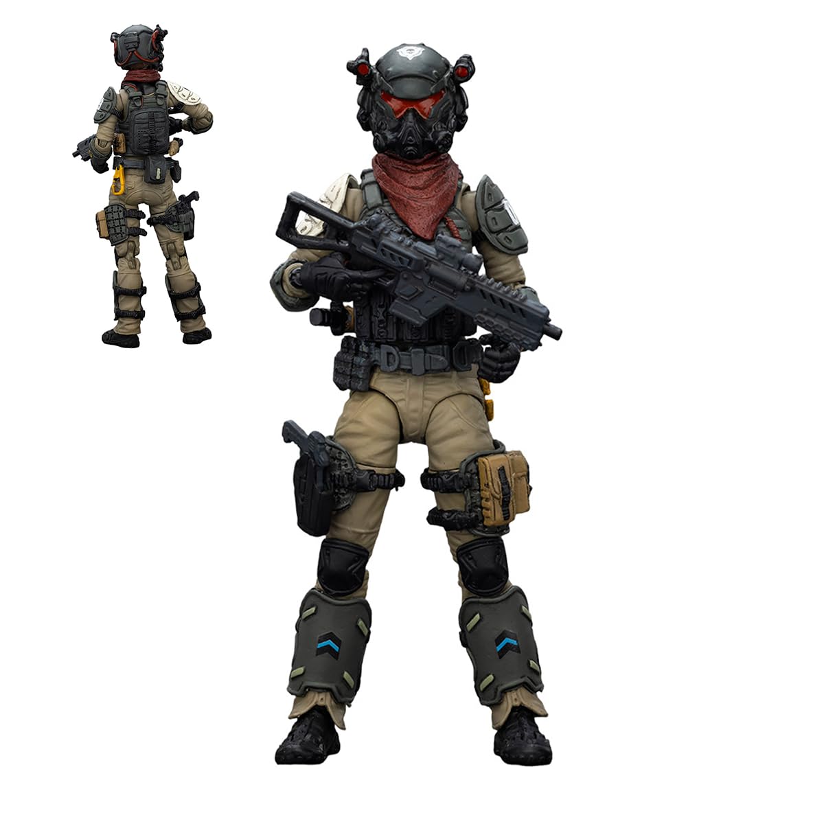 スターチーム Amazon.com: JOYTOY 1/18 Action Figure - Stellar Scar Assault Team