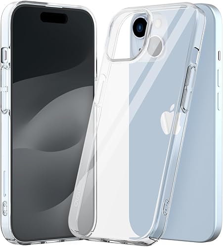 araree Nukin - Funda diseñada para iPhone 15 Pro, cubierta delgada de policarbonato duro antiarañazos, antiamarillamiento, a prueba de golpes,