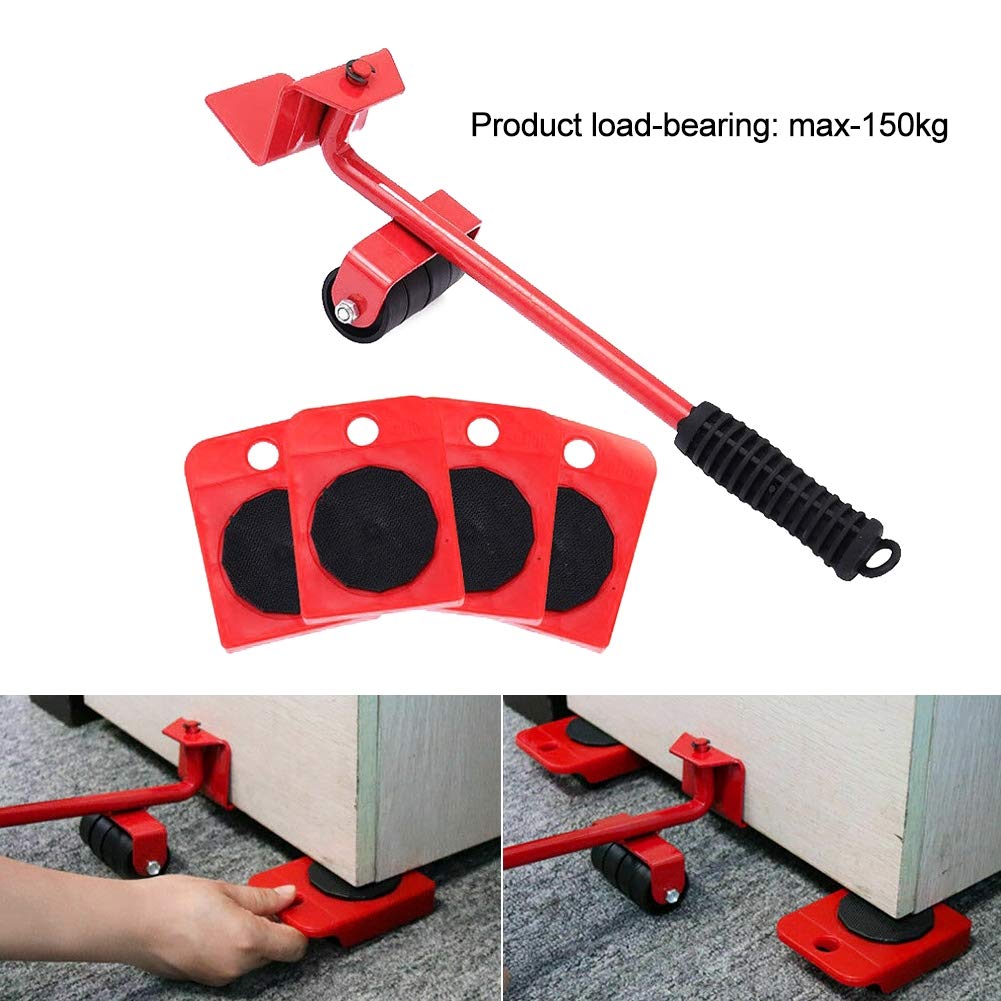 Sollevatore Mobili Con 5 Ruote - Sposta Divani E Armadi Fino A 150kg Da Solo, Senza Fatica! - Foto 8