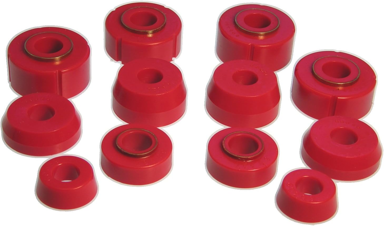 Prothane (6-105) 66-79 Ford F100-350 4wd Body Mount - Red