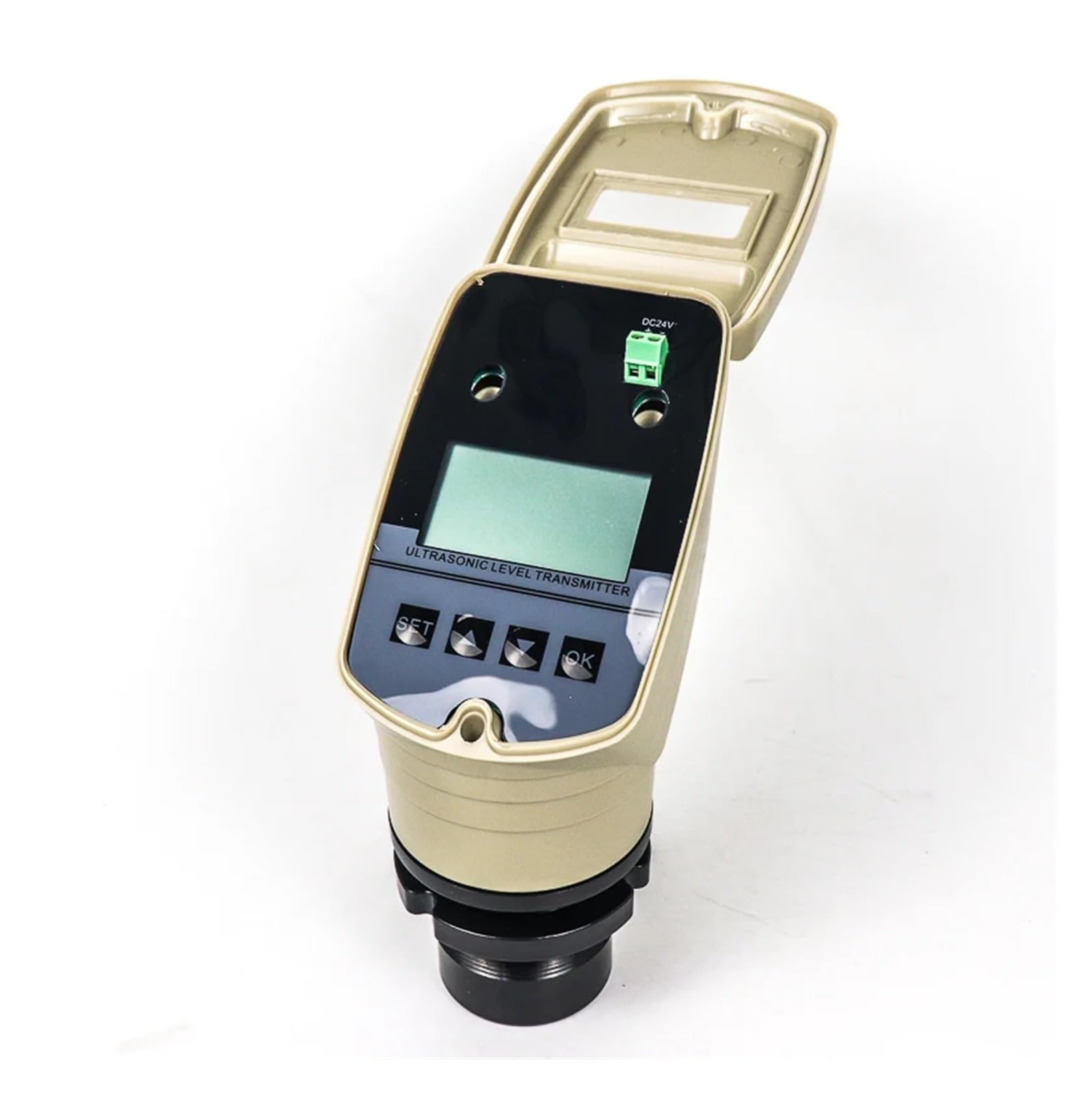 PXQCHAVLN 4-20mA Non-Contact Fuel Tank Level Sensor 10V with LCD Display(25m range)
