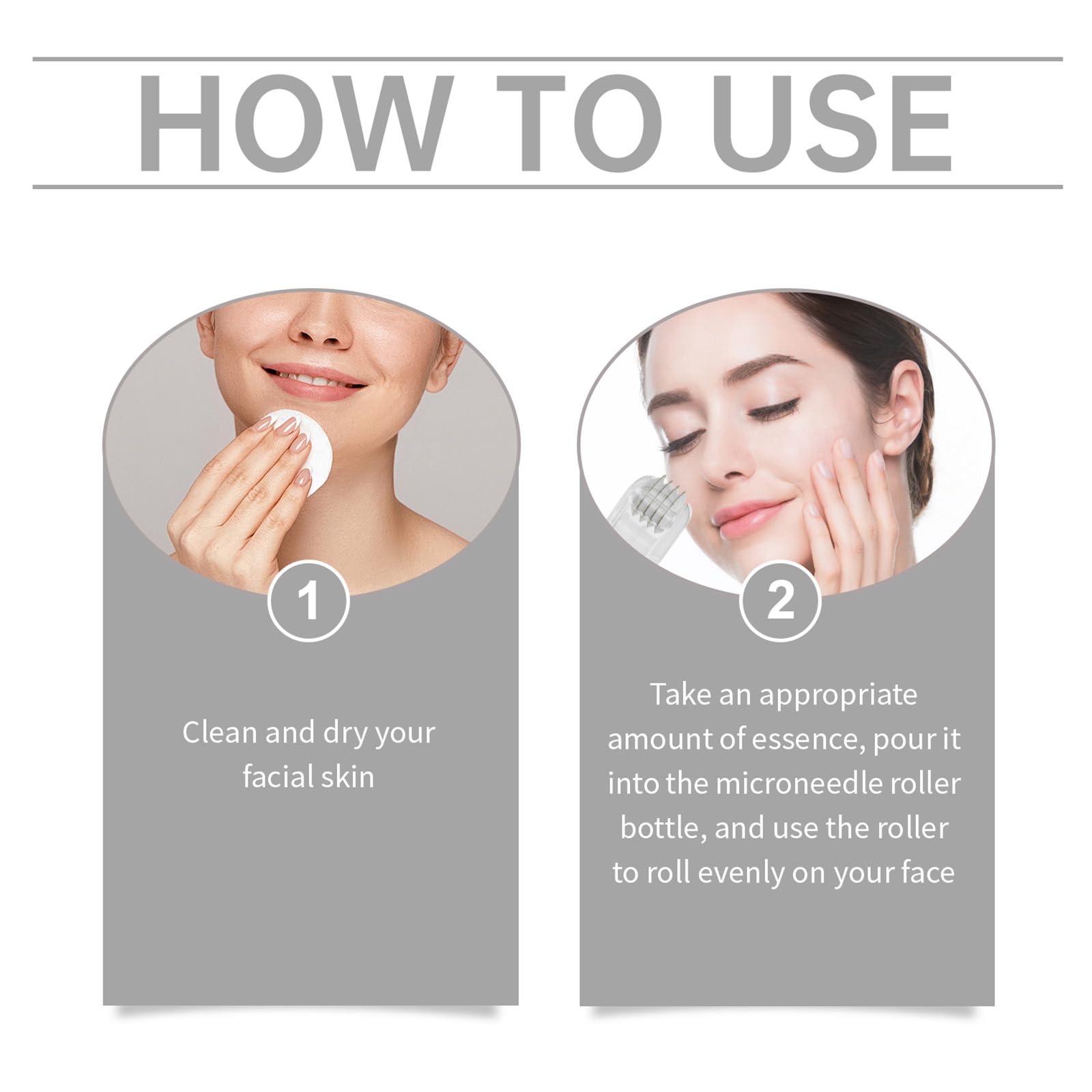 Set di microinfusioni anti-invecchiamento con acido ialuronico per pelle luminosa, kit per schiarire e anti-rughe, sistema microinfusione per labbra e viso
