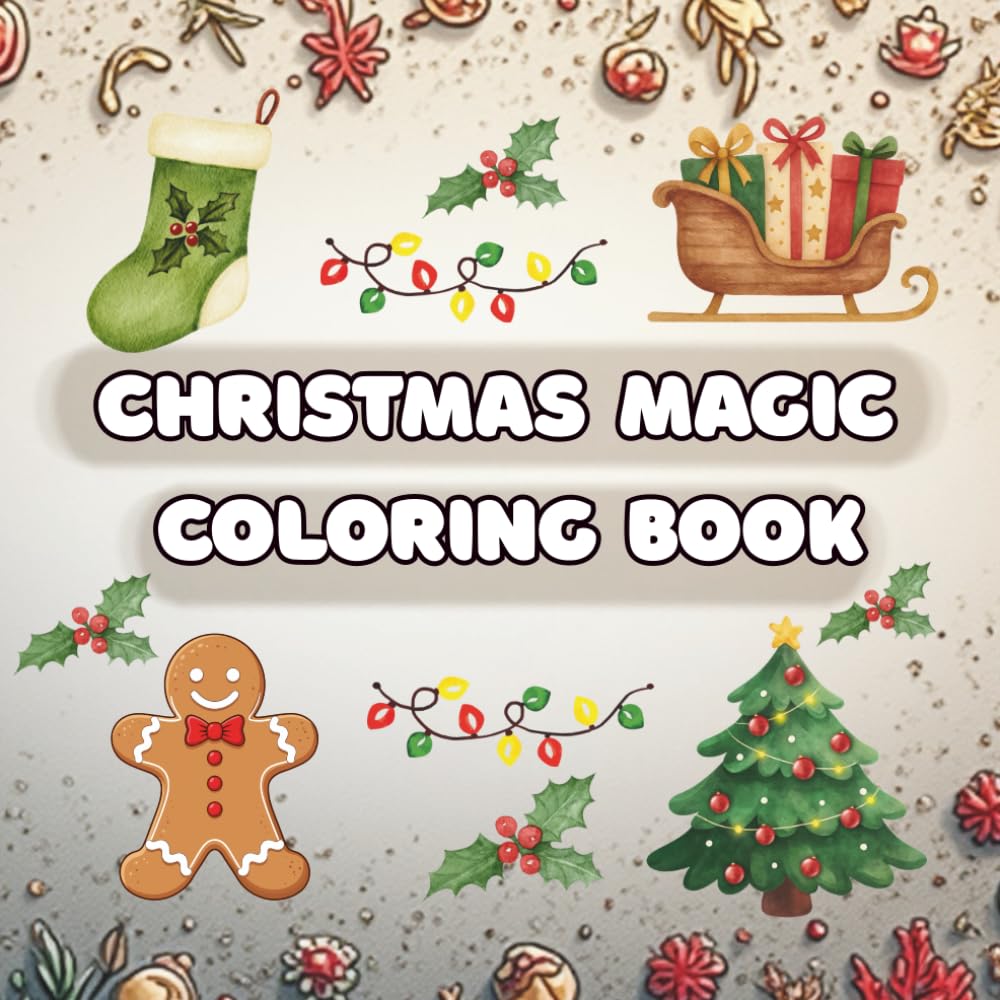 Christmas Magic Coloring Book