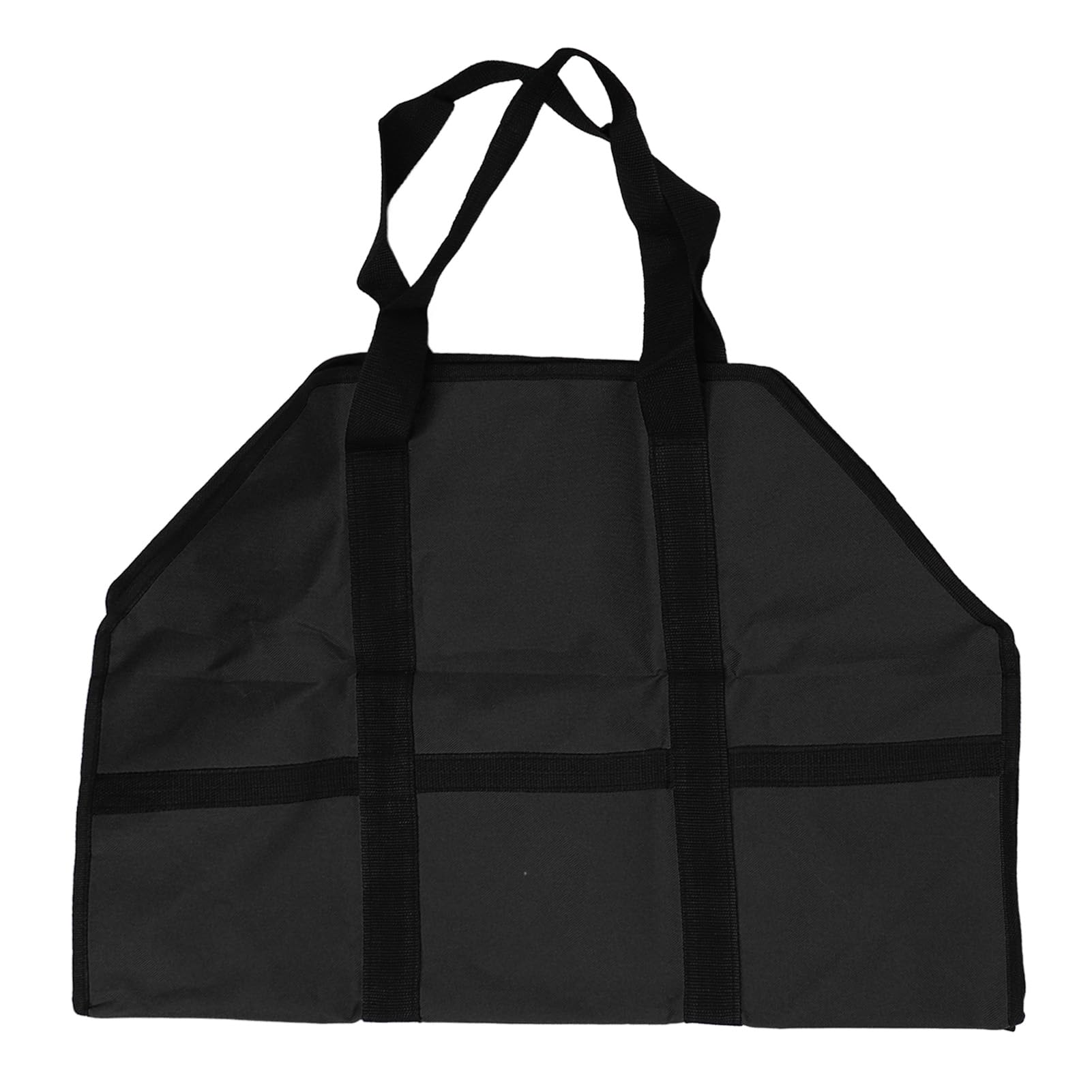 Canvas Firewood Log Carrier, 600D Oxford Cloth Large Firewood Carrier Bag With Handle Home Heating Camping Barbecue
